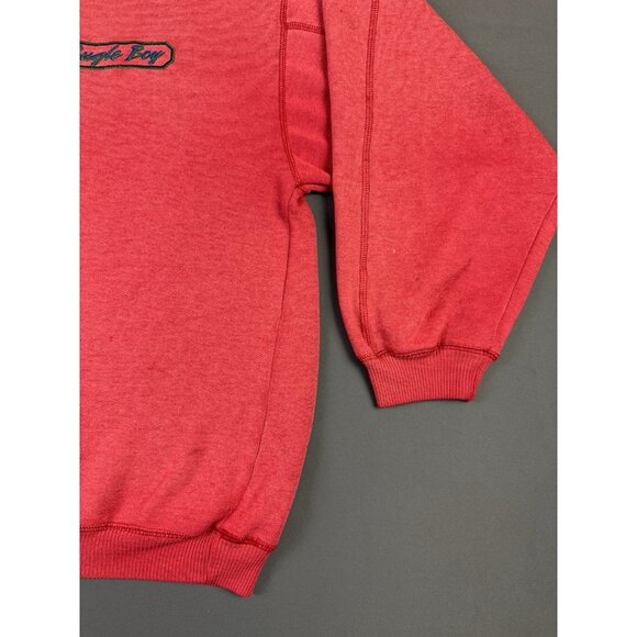 Vintage 90s Bugle Boy Crewneck Sweater Faded XL Streetwear Hype Designer - Picture 7 of 16